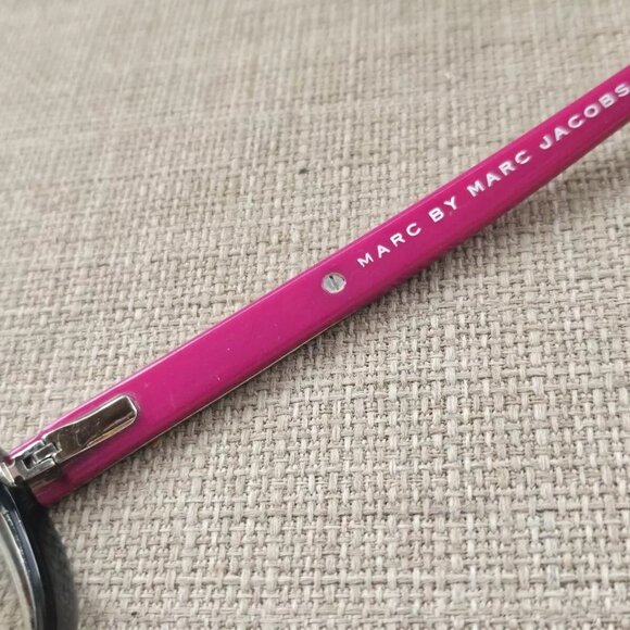 Marc by Marc Jacobs Women Eyeglasses Frame Pink/Tortoise Brown Glasses Frame - Picture 10 of 12